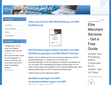 Tablet Screenshot of ich-lerne-sap.de